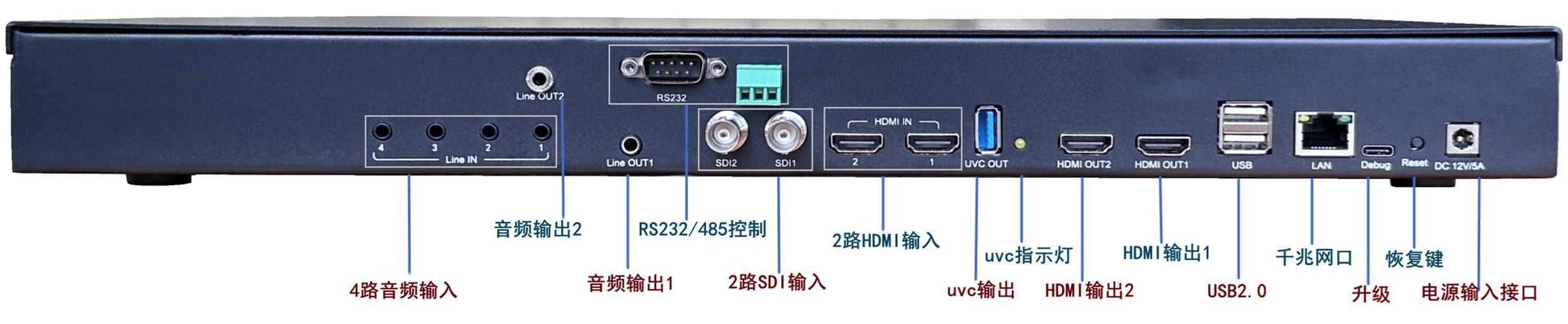 WHT-6S 后面板